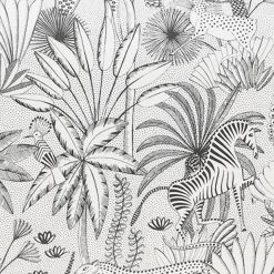 Habitat Cotton Jungle Black & White Bedding Set Single Black And White Bedding -Bedding Sales 2022 unnamed file 1007