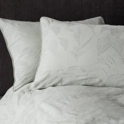 Habitat Cotton Jacquard Leaf Sage Green Bedding Set Double Duvet Covers And Sets -Bedding Sales 2022 unnamed file 1063