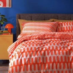 Habitat Cotton Studio Arch Geo Orange Bedding Set Single Duvet Covers And Sets -Bedding Sales 2022 unnamed file 1119