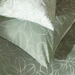Habitat Linear Leaf Sage Green Bedding Set Single Multicoloured Bedding -Bedding Sales 2022 unnamed file 1127