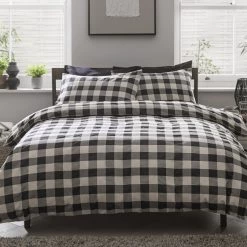 Habitat Woven Gingham Check Bedding Set Single Black And White Duvet Covers And Sets -Bedding Sales 2022 unnamed file 1175