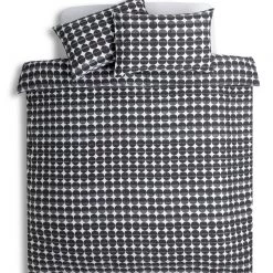 Habitat Industrial Spot Black & White Bedding Set Single Black And White Duvet Covers And Sets