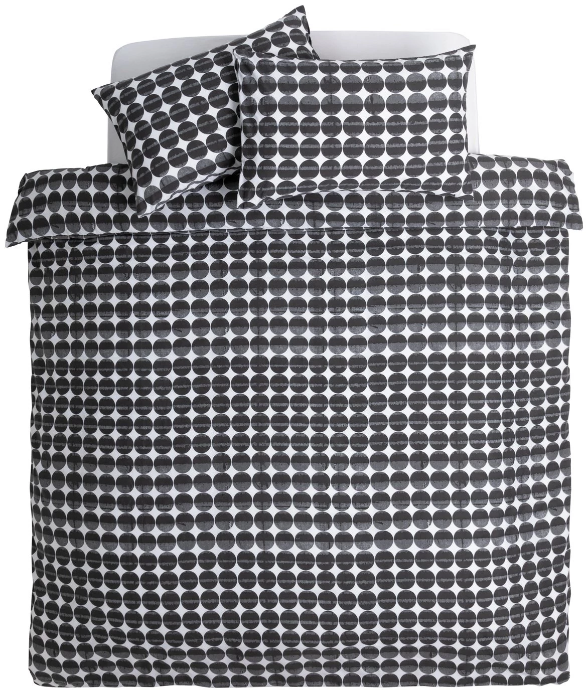 Habitat Industrial Spot Black & White Bedding Set Single Black And White Duvet Covers And Sets 7 Habitat Industrial Spot Black & White Bedding Set Single Black And White Duvet Covers And Sets - Image 5