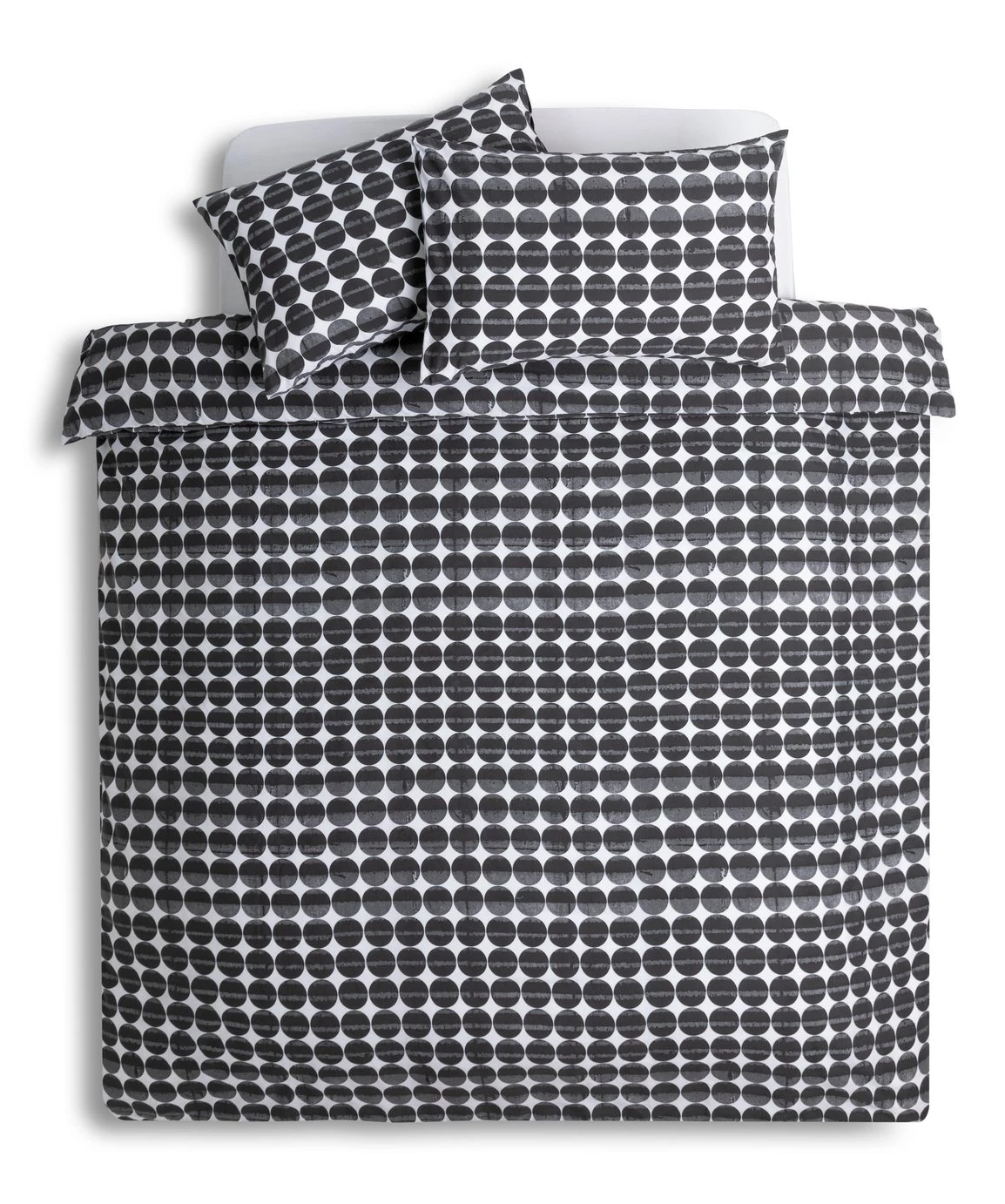 Habitat Industrial Spot Black & White Bedding Set Single Black And White Duvet Covers And Sets 10 Habitat Industrial Spot Black & White Bedding Set Single Black And White Duvet Covers And Sets - Image 8