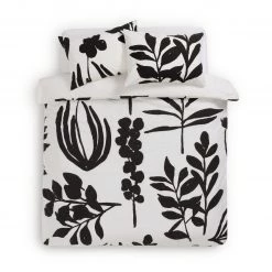 Habitat Cotton Floral Black & White Bedding Set Single Black And White Bedding -Bedding Sales 2022 unnamed file 1233