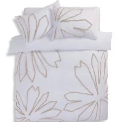 Habitat Cotton Tufted Palm White & Cream Bedding Set Double Bedding -Bedding Sales 2022 unnamed file 1250