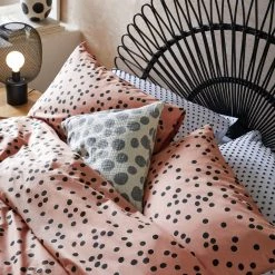 Habitat Cotton Dot Penny Pink & Black Bedding Set Single Duvet Covers And Sets -Bedding Sales 2022 unnamed file 1283