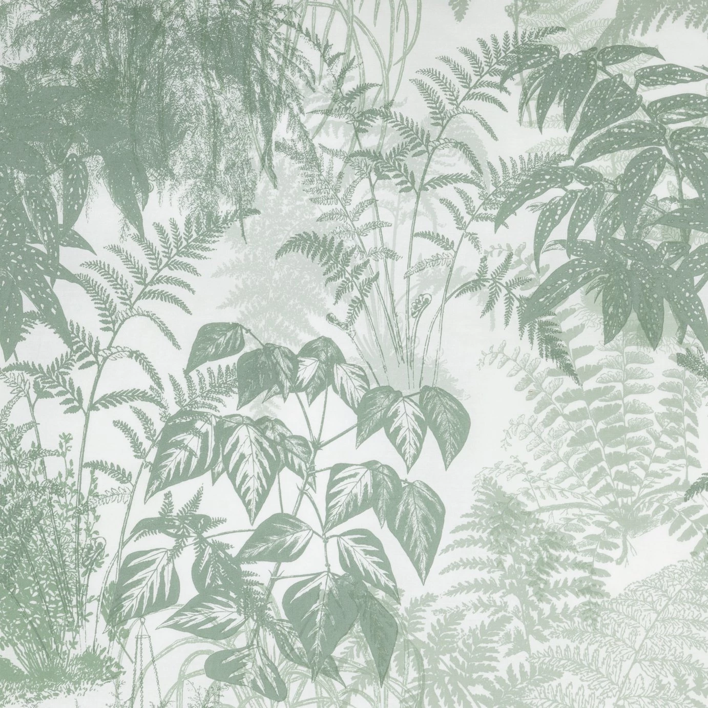 Habitat Botanical Floral Green & White Bedding Set Double Bedding 7 Habitat Botanical Floral Green & White Bedding Set Double Bedding - Image 5