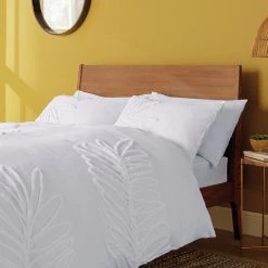 Habitat Cotton Tufted Leaf White Bedding Set Double Bedding -Bedding Sales 2022 unnamed file 1329