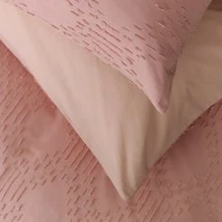 Habitat Cotton Jacquard Geometric Peach Bedding Set Double Blush Pink Duvet Covers And Sets -Bedding Sales 2022 unnamed file 1453