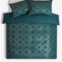 Habitat Geo Jacquard Teal Bedding Set Double Duvet Covers And Sets -Bedding Sales 2022 unnamed file 1488