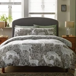 Habitat Brushed Cotton Deer Print Grey Bedding Set Single Bedding -Bedding Sales 2022 unnamed file 1526