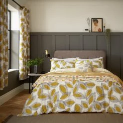 Helena Springfield Grove Yellow & White Bedding Set Single Bedding