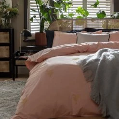 Habitat Embroidered Palm Pink Bedding Set Single Bedding -Bedding Sales 2022 unnamed file 1585