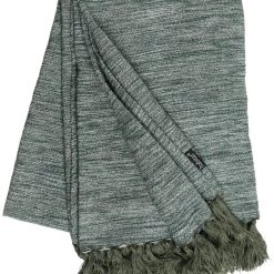 Habitat Recycled Eden Throw Green 125x150cm Blankets And Throws