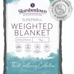 Slumberdown Wellbeing Weighted Adults Blanket 7kg Bedding