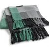 Habitat Block Woven Throw Grey 125x150cm Blankets And Throws
