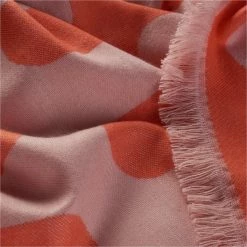 Habitat Studio Wave Pattern Throw Orange 125x150cm Bedding -Bedding Sales 2022 unnamed file 1781