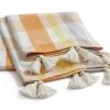 Habitat Woven Check Throw 125x150cm Bedding