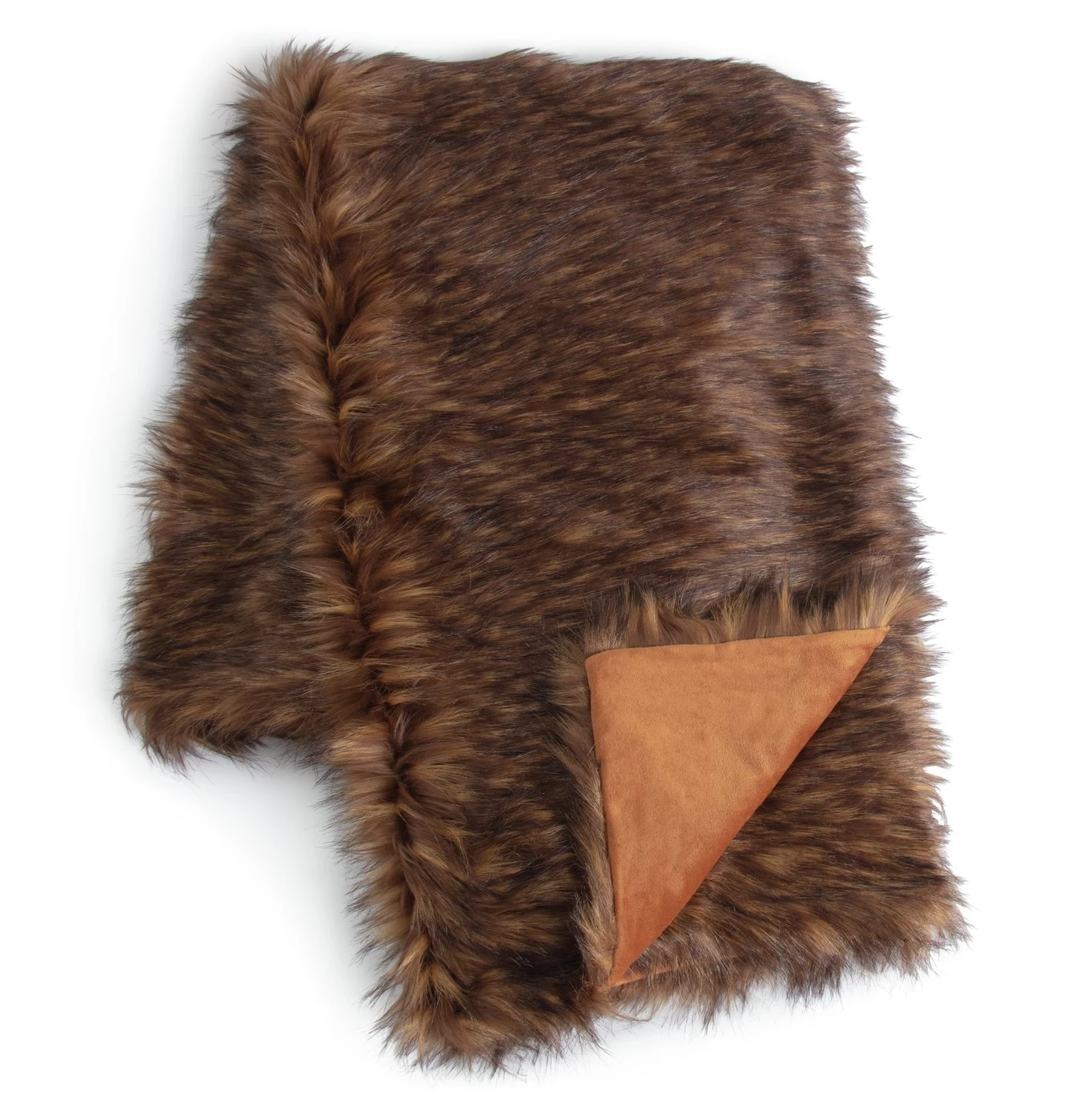 Habitat Faux Fur Throw Brown 125x150cm Blankets And Throws 3 Habitat Faux Fur Throw Brown 125x150cm Blankets And Throws