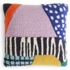 Habitat Tufted Wool Cushion Multicoloured 43x43cm Cushions