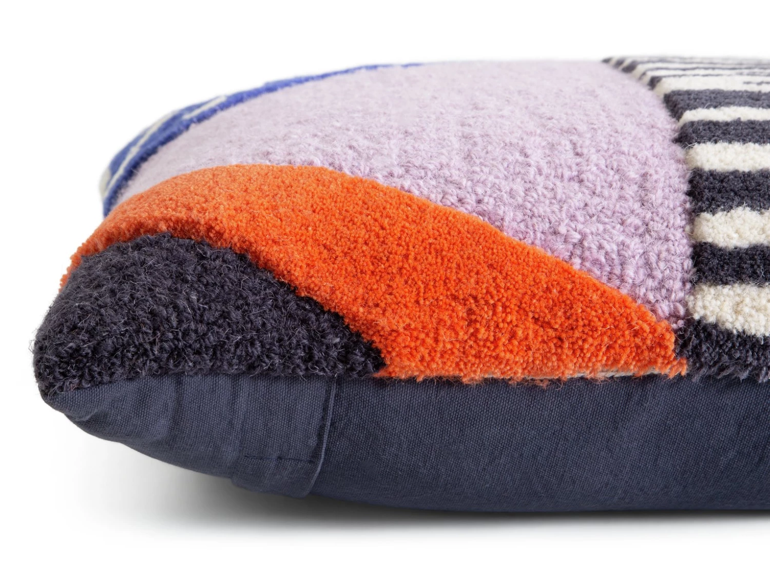 Habitat Tufted Wool Cushion Multicoloured 43x43cm Cushions 7 Habitat Tufted Wool Cushion Multicoloured 43x43cm Cushions - Image 5