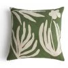 Habitat Leaf Print Cushion Green 50x50cm Home Furnishings -Bedding Sales 2022 unnamed file 1902