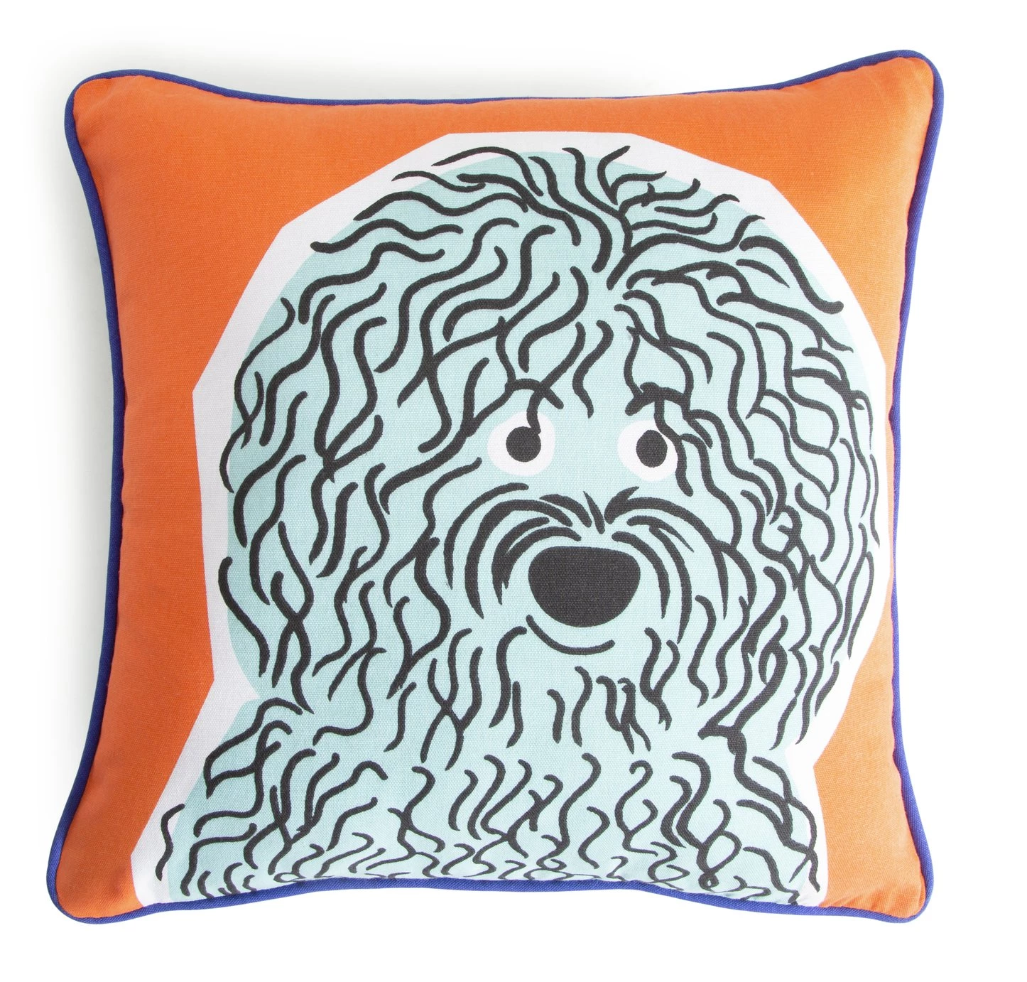 Habitat Dog Print Cushion Multi 43x43cm Home Furnishings 3 Habitat Dog Print Cushion Multi 43x43cm Home Furnishings