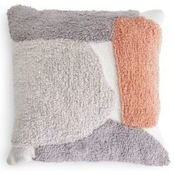 Habitat Sahara Tufted Wool Cushion Multi 45x45cm Cushions