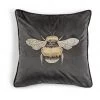 Habitat Bee Embroidered Cushion Grey 43x43cm Home Furnishings -Bedding Sales 2022 unnamed file 1927