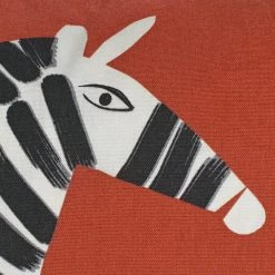 Habitat Zebra Printed Cushion Red 43x43cm Home Furnishings -Bedding Sales 2022 unnamed file 2036