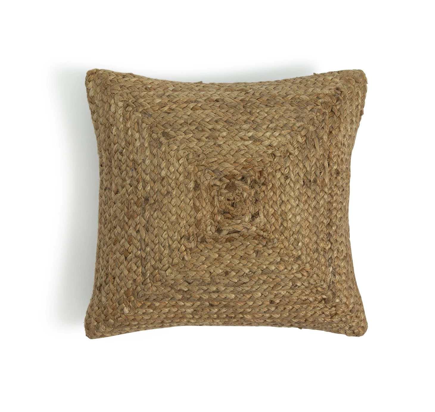 Habitat Jute Patterned Cushion Natural 43x43cm Cushions 3 Habitat Jute Patterned Cushion Natural 43x43cm Cushions