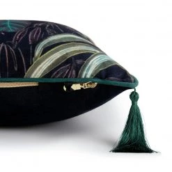 Habitat Botanical Print Velvet Cushion Multi 43x43cm Cushions -Bedding Sales 2022 unnamed file 2088