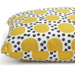 Habitat Sunshine Geo Print Cushion Yellow & White 43x43cm Cushions -Bedding Sales 2022 unnamed file 2093