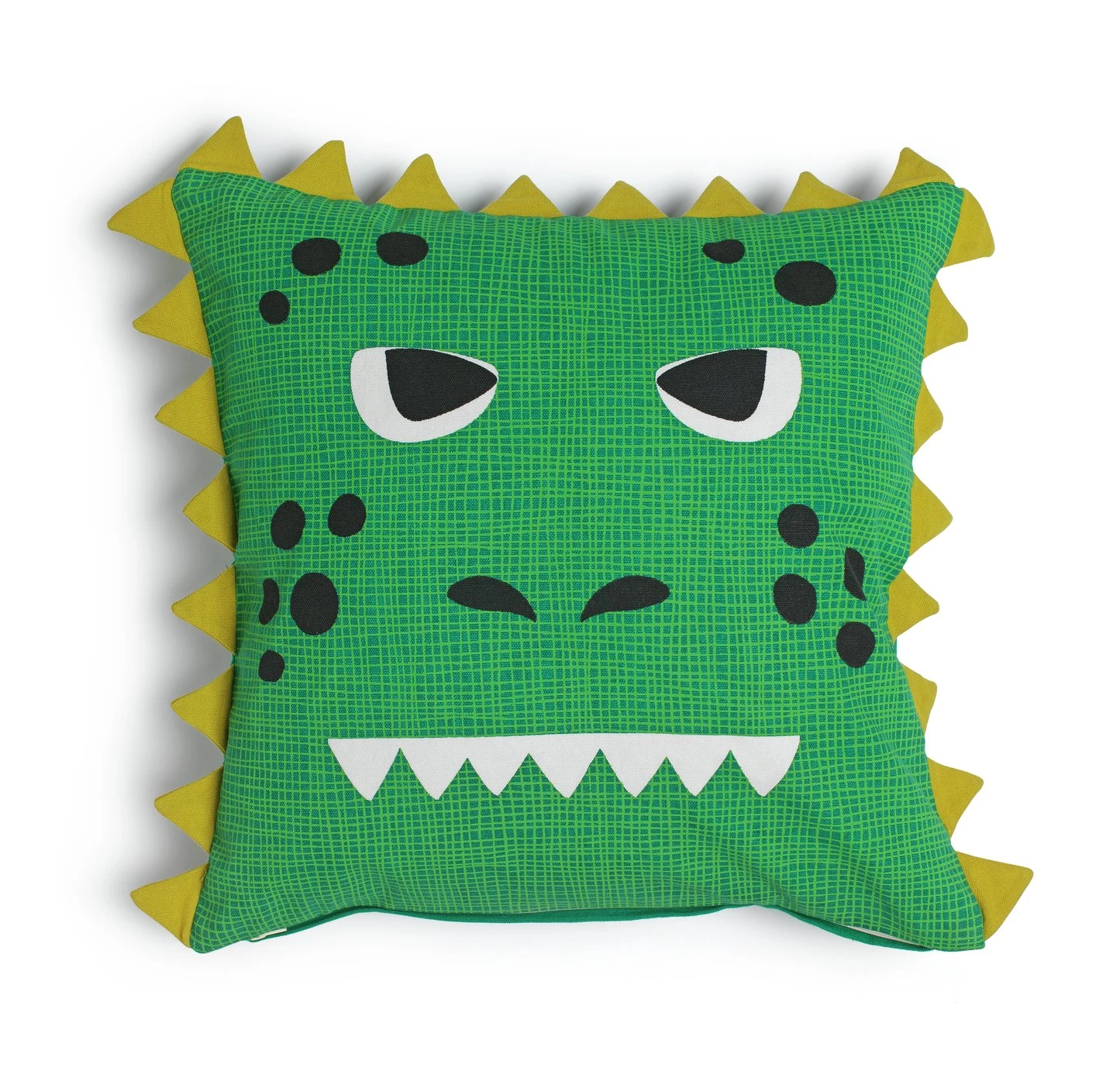 Habitat Kids Dino Cushion Green 43x43cm Home Furnishings 3 Habitat Kids Dino Cushion Green 43x43cm Home Furnishings
