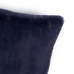 Habitat Plain Faux Fur Cushion Navy 43x43cm Home Furnishings -Bedding Sales 2022 unnamed file 2136