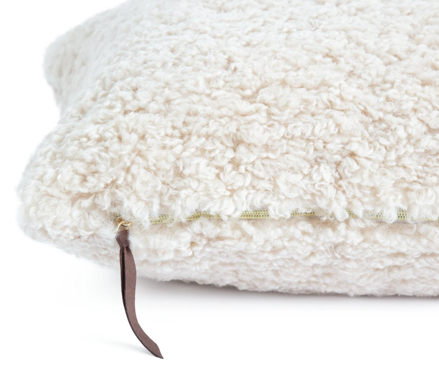 Habitat Faux Shearling Cushion Oatmeal 60X40cm Cushions 7 Habitat Faux Shearling Cushion Oatmeal 60X40cm Cushions - Image 5