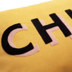 Habitat Chill Embroidered Cushion Yellow 40x58cm Home Furnishings -Bedding Sales 2022 unnamed file 2187