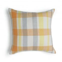 Habitat Woven Check Cushion Multi 50x50cm Home Furnishings