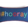 Habitat Embroidered Hooray Cushion Blue 30x58cm Cushions -Bedding Sales 2022 unnamed file 2214