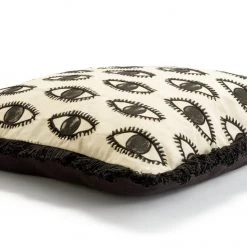 Habitat Eyes Embroidered Cushion Cream 50x50cm Cushions 12 Habitat Eyes Embroidered Cushion Cream 50x50cm Cushions -Bedding Sales 2022 unnamed file 2244