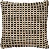 Habitat Jute Mono Check Cushion Natural 43X43cm Cushions