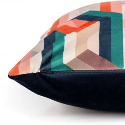 Habitat Chain Print Velvet Cushion Multicolor 43X43cm Home Furnishings -Bedding Sales 2022 unnamed file 2278