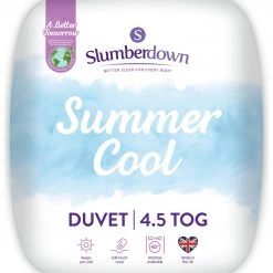 Slumberdown Summer Cool 4.5 Tog Duvet Single Bedding