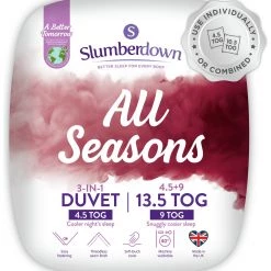 Slumberdown All Seasons Duvet Single Bedding -Bedding Sales 2022 unnamed file 2322