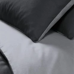 Habitat Easycare Two Tone Grey & Black Bedding Set Double Duvet Covers And Sets -Bedding Sales 2022 unnamed file 233