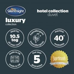 Silentnight Hotel Collection 10.5 Tog Duvet Single Duvets -Bedding Sales 2022 unnamed file 2387