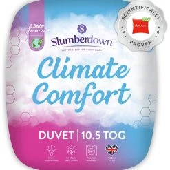 Slumberdown Climate Comfort 10.5 Tog Duvet Single Duvets