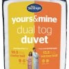 Silentnight Yours And Mine 10.5/ 13.5 Tog Duvet Double Bedding -Bedding Sales 2022 unnamed file 2483