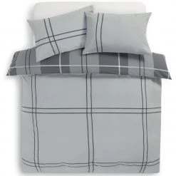Habitat Check Charcoal Grey Bedding Set Single Duvet Covers And Sets -Bedding Sales 2022 unnamed file 250